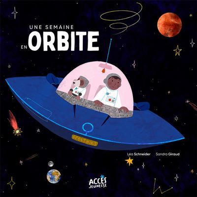 Une semaine en orbite Avec un QR code pour écouter tranquillement l'histoire