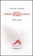 Une sorte d'indicicible petit discours poétique et ridicule
