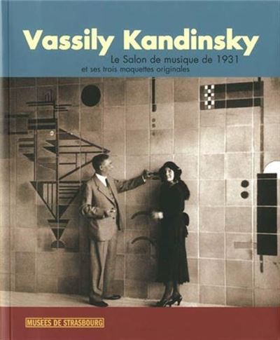 Vassily Kandinsky - "Le salon de musique" de 1931 et ses trois maquettes originales Le salon de musique du Bauhaus 1931