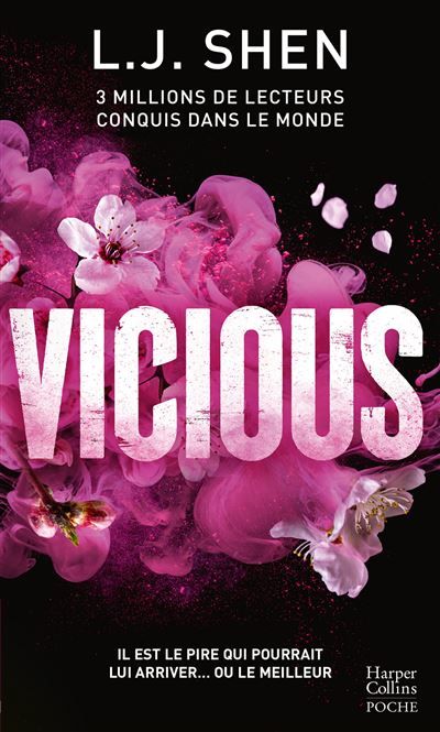 Vicious - Collector Le tome 1 de la série "Sinners" en édition poche jaspage