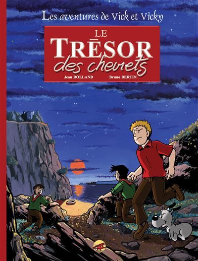 Couverture de Vick et vicky t.1 le tresor des chevrets version luxe Version luxe par BRUNO BERTIN JEAN RO
