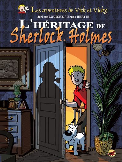 Couverture de Vick et vicky t.21 - l'heritage de sherlock holmes par BERTIN BRUNO