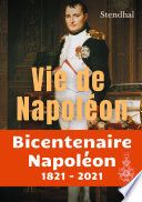 Couverture de Vie de Napoléon par - Stendhal