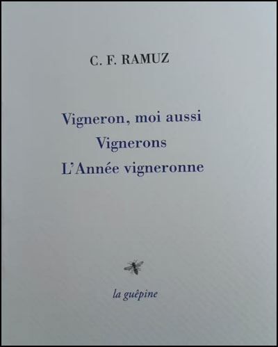 Vigneron, moi aussi Vignerons l'année vigneronne