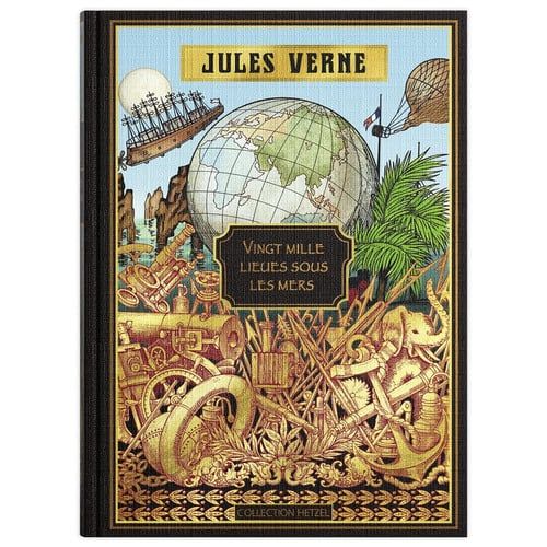 Couverture de Vingt Mille Lieues sous les mers: Vingt Mille Lieues sous les mers par RBA Coleccionables