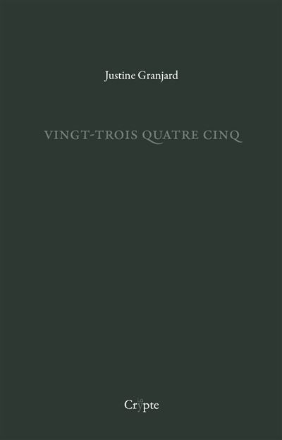 Vingt-trois quatre cinq