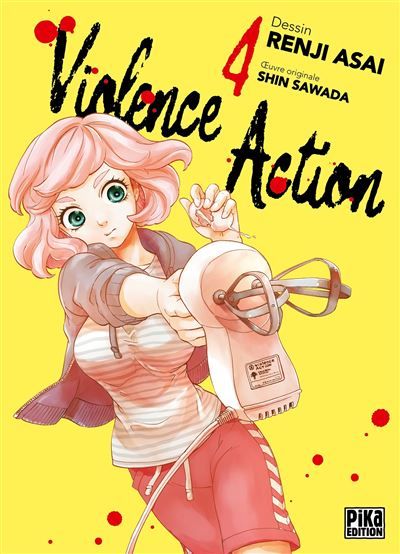 Couverture de Violence Action T04 - Renji Asai par Shin Sawada