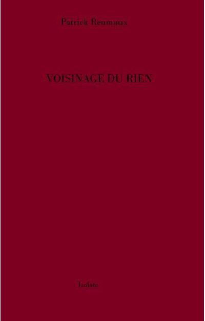 Voisinage du rien