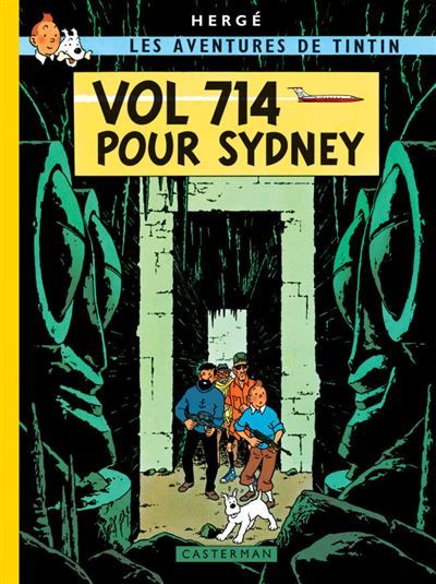 Vol 714 pour Sydney Fac-Similé couleur Edition 1968