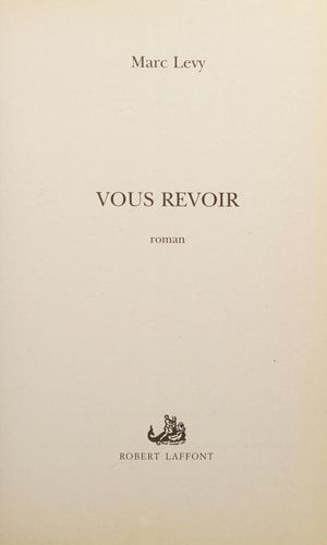 Vous revoir roman