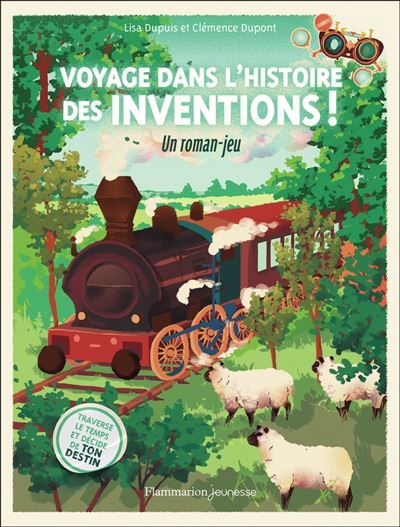 Voyage dans l'histoire des inventions ! Un roman-jeu