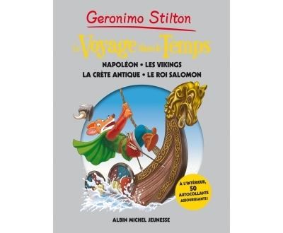 Voyage dans le temps - tome 5 Napoléon, les vikings, la Crète Antique, le Roi Salomon