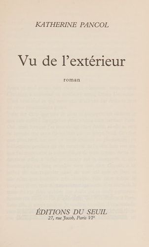Vu de l'extérieur