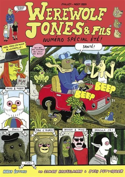 Werewolf Jones & Fils - Numéro spécial été - Simon Hanselmann - Huber