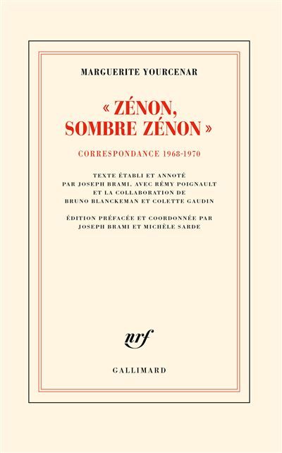 Zénon, sombre Zénon Correspondance 1968-1970