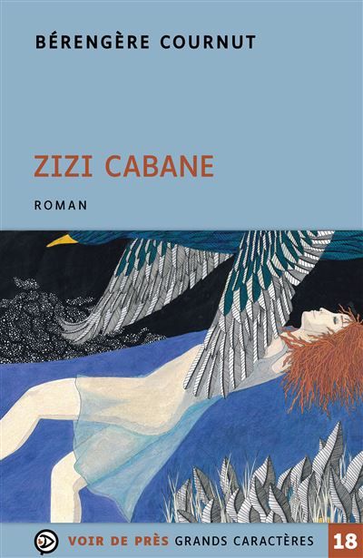 Couverture de Zizi cabane Édition en gros caractères par Bérengère Cournut