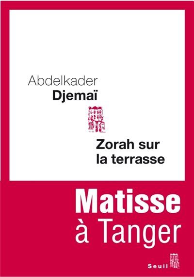 Zorah sur la terrasse Matisse à Tanger