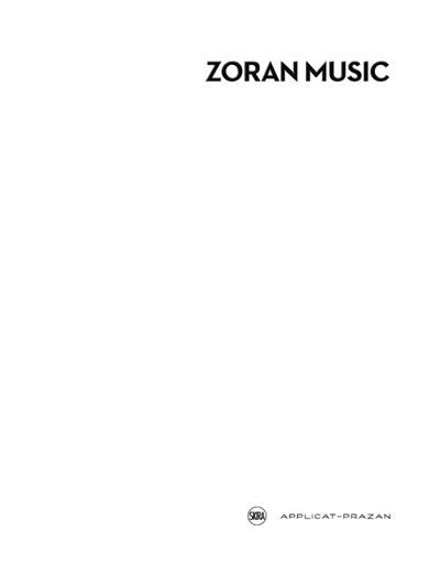 Zoran music (fr/ang) Edition bilingue anglais-français