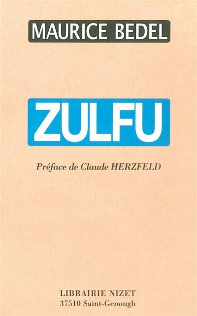 Zulfu Avec une introduction par Claude Herzfeld